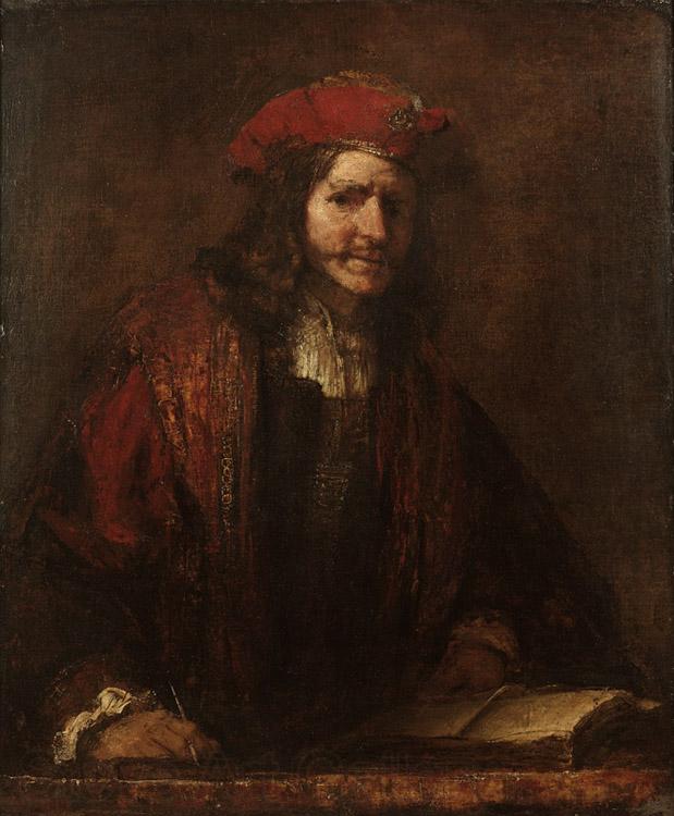 REMBRANDT Harmenszoon van Rijn An Evangelist Writing (mk33)